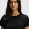 T-Shirt aus merzerisierter Baumwolle mit Double-B-Monogramm