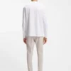 T-Shirt aus merzerisierter Baumwolle mit Double-B-Monogramm