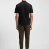 T-Shirt aus merzerisierter Baumwolle mit Double-B-Monogramm