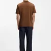 T-Shirt aus merzerisierter Baumwolle mit Double-B-Monogramm T-Shirt aus merzerisierter Baumwolle mit Double-B-Monogramm