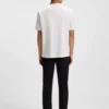 T-Shirt aus merzerisierter Baumwolle mit Double-B-Monogramm