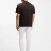 T-Shirt aus merzerisierter Baumwolle mit Double-B-Monogramm T-Shirt aus merzerisierter Baumwolle mit Double-B-Monogramm