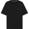 T-Shirt aus merzerisierter Baumwolle mit Double-B-Monogramm