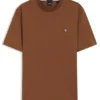 T-Shirt aus merzerisierter Baumwolle mit Double-B-Monogramm T-Shirt aus merzerisierter Baumwolle mit Double-B-Monogramm