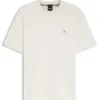 T-Shirt aus merzerisierter Baumwolle mit Double-B-Monogramm T-Shirt aus merzerisierter Baumwolle mit Double-B-Monogramm