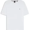 T-Shirt aus merzerisierter Baumwolle mit Double-B-Monogramm