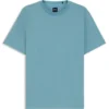 T-Shirt aus merzerisierter Baumwolle mit geometrischem Jacquardmuster T-Shirt aus merzerisierter Baumwolle mit geometrischem Jacquardmuster