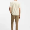 T-Shirt aus merzerisierter Baumwolle mit Monogramm-Jacquard T-Shirt aus merzerisierter Baumwolle mit Monogramm-Jacquard