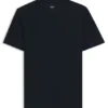 T-Shirt aus merzerisierter Baumwolle mit Monogramm-Jacquard T-Shirt aus merzerisierter Baumwolle mit Monogramm-Jacquard