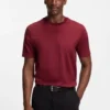 T-Shirt aus merzerisierter Baumwolle mit zweifarbigen Monogrammen T-Shirt aus merzerisierter Baumwolle mit zweifarbigen Monogrammen