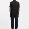 T-Shirt aus merzerisierter Baumwolle mit zweifarbigen Monogrammen T-Shirt aus merzerisierter Baumwolle mit zweifarbigen Monogrammen