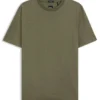 T-Shirt aus merzerisierter Baumwolle mit zweifarbigen Monogrammen T-Shirt aus merzerisierter Baumwolle mit zweifarbigen Monogrammen