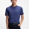 T-Shirt aus Seiden-Woll-Mischung in Regular-Fit T-Shirt aus Seiden-Woll-Mischung in Regular-Fit