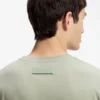 T-Shirt aus Slub-Interlock in schmaler Passform