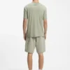 T-Shirt aus Slub-Interlock in schmaler Passform