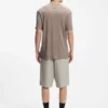 T-Shirt aus Slub-Interlock in schmaler Passform