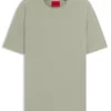 T-Shirt aus Slub-Interlock in schmaler Passform