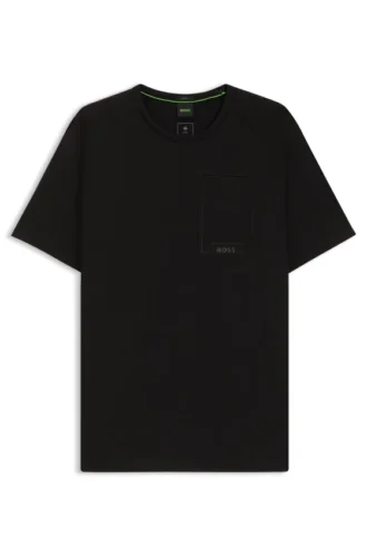 T-Shirt aus Stretch-Baumwolle mit feuchtigkeitsableitendem Tragekomfort