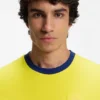 T-Shirt aus Stretch-Baumwolle mit Landesflagge und Logo T-Shirt aus Stretch-Baumwolle mit Landesflagge und Logo