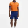 T-Shirt aus Stretch-Baumwolle mit Landesflagge und Logo T-Shirt aus Stretch-Baumwolle mit Landesflagge und Logo