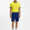 T-Shirt aus Stretch-Baumwolle mit Landesflagge und Logo T-Shirt aus Stretch-Baumwolle mit Landesflagge und Logo