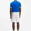 T-Shirt aus Stretch-Baumwolle mit Landesflagge und Logo T-Shirt aus Stretch-Baumwolle mit Landesflagge und Logo