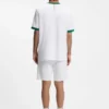 T-Shirt aus Stretch-Baumwolle mit Landesflagge und Logo T-Shirt aus Stretch-Baumwolle mit Landesflagge und Logo