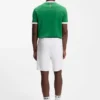 T-Shirt aus Stretch-Baumwolle mit Landesflagge und Logo T-Shirt aus Stretch-Baumwolle mit Landesflagge und Logo
