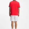 T-Shirt aus Stretch-Baumwolle mit Landesflagge und Logo T-Shirt aus Stretch-Baumwolle mit Landesflagge und Logo