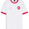 T-Shirt aus Stretch-Baumwolle mit Landesflagge und Logo T-Shirt aus Stretch-Baumwolle mit Landesflagge und Logo