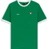 T-Shirt aus Stretch-Baumwolle mit Landesflagge und Logo T-Shirt aus Stretch-Baumwolle mit Landesflagge und Logo