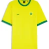 T-Shirt aus Stretch-Baumwolle mit Landesflagge und Logo T-Shirt aus Stretch-Baumwolle mit Landesflagge und Logo