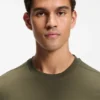T-Shirt aus Stretch-Baumwolle mit Logo-Detail