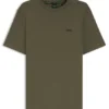 T-Shirt aus Stretch-Baumwolle mit Logo-Detail