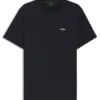 T-Shirt aus Stretch-Baumwolle mit Logo-Detail