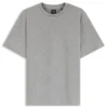 T-Shirt in lockerer Passform aus merzerisierter Baumwolle