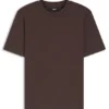 T-Shirt in lockerer Passform aus merzerisierter Baumwolle