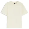 T-Shirt in lockerer Passform aus merzerisierter Baumwolle