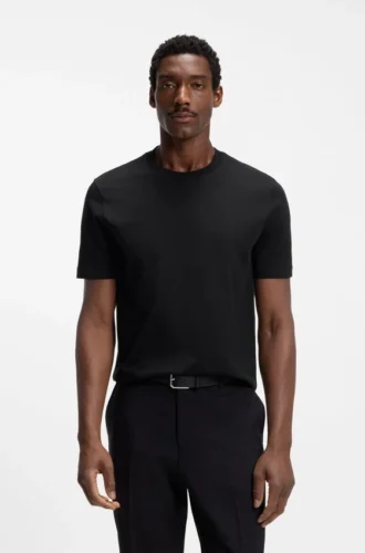 T-Shirt in Regular-Fit aus Baumwolljersey