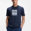T-Shirt in Regular-Fit aus Baumwolljersey