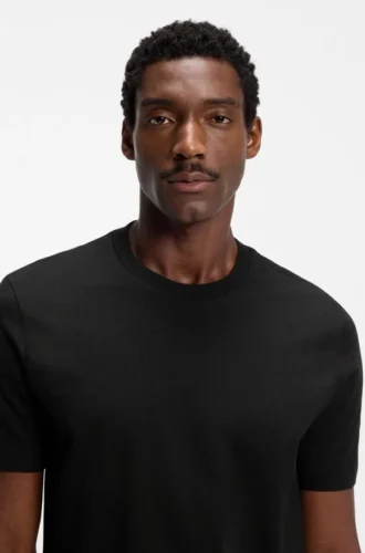 T-Shirt in Regular-Fit aus Baumwolljersey
