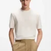 T-Shirt in Regular-Fit aus einer merzerisierten Baumwollmischung T-Shirt in Regular-Fit aus einer merzerisierten Baumwollmischung