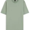 T-Shirt in Regular-Fit aus einer merzerisierten Baumwollmischung