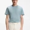 T-Shirt in Regular-Fit aus merzerisierter Baumwolle T-Shirt in Regular-Fit aus merzerisierter Baumwolle