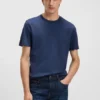 T-Shirt in Regular-Fit aus merzerisierter Baumwolle T-Shirt in Regular-Fit aus merzerisierter Baumwolle