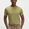 T-Shirt in Regular-Fit aus merzerisierter Baumwolle T-Shirt in Regular-Fit aus merzerisierter Baumwolle
