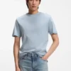 T-Shirt in Regular-Fit aus merzerisierter Baumwolle T-Shirt in Regular-Fit aus merzerisierter Baumwolle