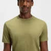 T-Shirt in Regular-Fit aus merzerisierter Baumwolle T-Shirt in Regular-Fit aus merzerisierter Baumwolle