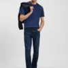 T-Shirt in Regular-Fit aus merzerisierter Baumwolle T-Shirt in Regular-Fit aus merzerisierter Baumwolle