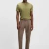 T-Shirt in Regular-Fit aus merzerisierter Baumwolle T-Shirt in Regular-Fit aus merzerisierter Baumwolle